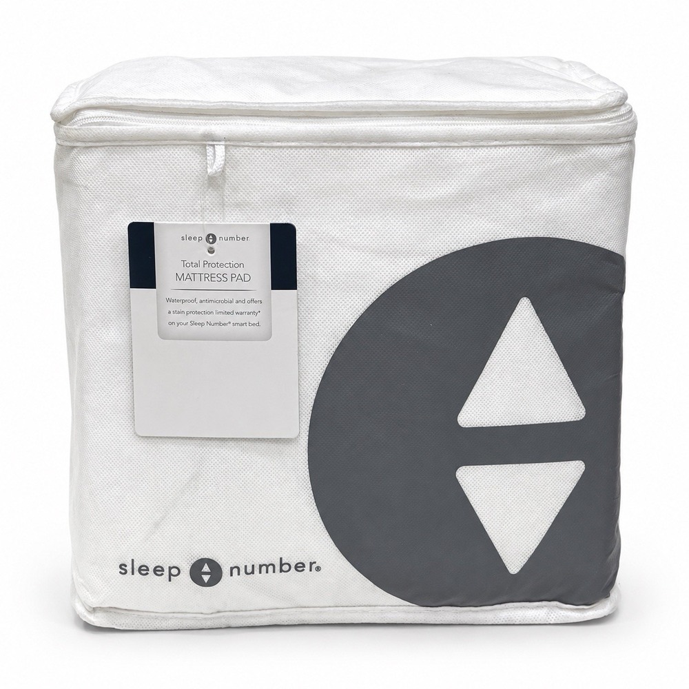 Sleep Number Total Protection King Mattress Pad Waterproof Antimicrobial 425455